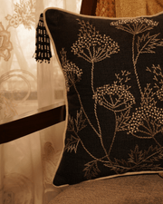 Pearl Zardozi Elegance Cushion Cover – 45 x 45 cm