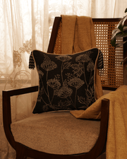 Pearl Zardozi Elegance Cushion Cover – 45 x 45 cm