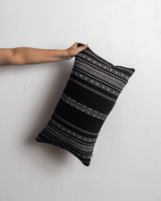 Tribal Threads 04 – Black & White Tribal Band Cushion Cover