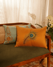 Silk Elegance Cushion Cover | Dupion & Pure Silk