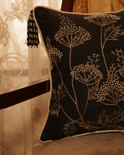Pearl Zardozi Elegance Cushion Cover – 45 x 45 cm