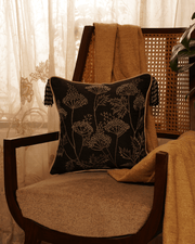 Pearl Zardozi Elegance Cushion Cover – 45 x 45 cm