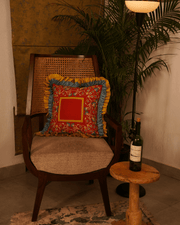 Lanka Embroidered Cushion Cover – Ari & Machine Work