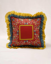 Ari Heritage: Embroidered Luxe Cushion