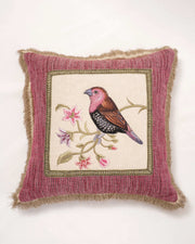 Botanical Symphony: Textured Bloom Cushion