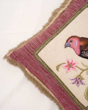 Botanical Symphony: Textured Bloom Cushion