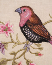 Botanical Symphony: Textured Bloom Cushion