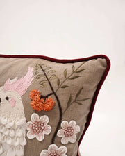 The Heirloom Tapestry: Patchwork Elegance Cushion