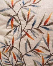 Beige Patchwork Elegance Cushion Cover