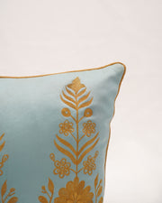 Satin Luxe: Embroidered Cushion Cover
