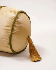 Botanical Symphony: Satin Bloom Bolster